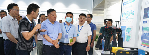 安徽省生態(tài)環(huán)境廳黨組書記、廳長賀澤群帶隊到中水三立調(diào)研指導(dǎo)