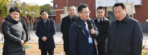 ?省委常委、市委書記虞愛華蒞臨中水三立調(diào)研指導(dǎo)